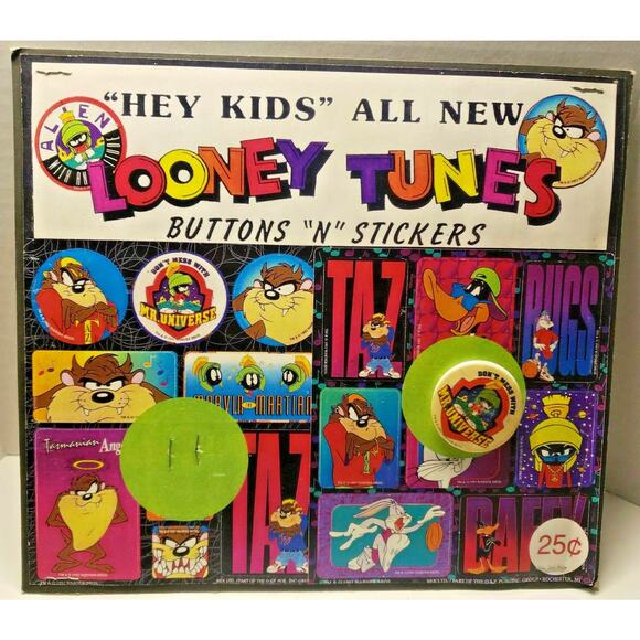 Vintage Looney Tunes Assortment Old Gumball Vending Machine Display Card #38 - Picture 1 of 1